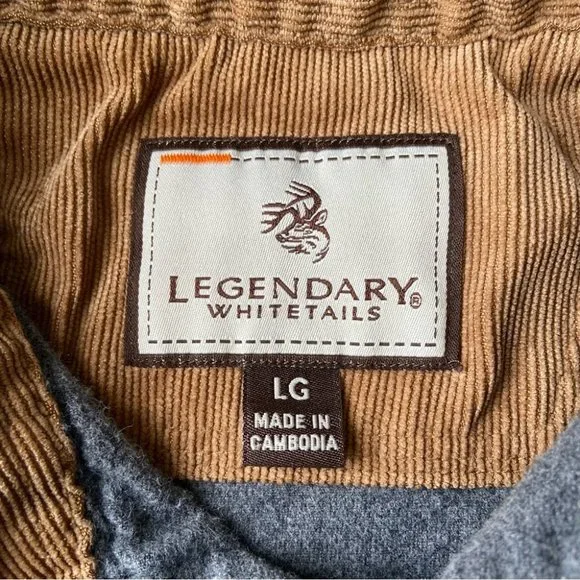 Legendary Whitetails Buck Camp Grey Shirt - Picture 8 of 16